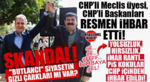 CHP’DE BÜYÜK RANT VE KOLTUK SAVAŞI PATLADI! KENDİ BELEDİYELERİNİ KENDİLERİ İHBAR ETTİLER: “KASALARI SOYANLARA DEVLETİN NELER YAPACAĞINI GÖRECEĞİZ!”