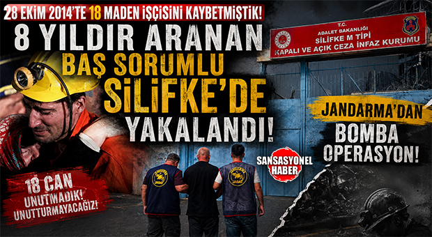 BOMBA OPERASYON… 2014’TEKİ ERMENEK MADEN FACİASININ 8 YILDIR ARANAN BAŞ ŞÜPHELİSİ SİLİFKE’DE YAKALANDI!