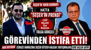 CHP MERSİN’İ “KAYNATAN” GELİŞME: SEÇER’İN PRENSLERİNDEN CHP MEZİTLİ İLÇE BAŞKANI TOLGA GÖKÇELİ PARTİDEKİ GÖREVİNDEN İSTİFA ETTİ!