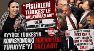 ADALET KOMİSYONUNDA AYYÜCE TÜRKEŞ REST ÇEKTİ, TÜRKİYE ARKASINDA DURDU: VATANDAŞTAN TAM DESTEK!