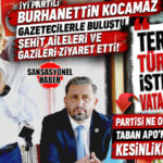 İYİ PARTİLİ BURHANETTİN KOCAMAZ TARSUS’TA GAZETECİLERLE BULUŞTU, ŞEHİT AİLELERİ VE GAZİLERİ ZİYARET ETTİ! KOCAMAZ: “İSTER CHP’DEN İSTER AKP’DEN İSTER MHP’DEN OLSUN; YANİ TABAN, APO’NUN AFFEDİLMESİNE KESİNLİKLE KARŞI!”