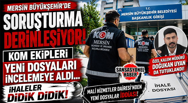 BOMBA GELİŞME… DOĞUKAN UYAN SORUŞTURMASINDA YENİ PERDE: KOM’UN BÜYÜKŞEHİŞR BELEDİYESİ’NDEN YENİ İHALE DOSYALARI İSTEDİĞİ ÖNE SÜRÜLDÜ!