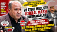 DEM MONTESİ CHP’Lİ TOROSLAR BELEDİYE BAŞKANI YILDIZ’IN ORGANİZASYONUNDA SAMİMİYETSİZLİK AFİŞE OLDU! MHP’Lİ ÇOKGÜN’DEN BOMBA: “28 AYDIR MECLİSTE MİLLİ MARŞIMIZ YOK, ŞENLİKTE VATAN-MİLLET VAR! SİZ TOROSLAR HALKININ AKLIYLA DALGA MI GEÇİYORSUNUZ?”