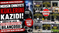 MERSİN’DE ZEHİR TACİRLERİNE BİR AYLIK AMANSIZ TAKİP: CEPHANELİK VE SERVET ELE GEÇİRİLDİ! 90 KİŞİ TUTUKLANDI!