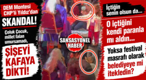 TOROSLAR’DA SKANDAL GÖRÜNTÜLER: HALK KONSERİNDE SANATÇI TÜRKÜ SÖYLEDİ, DEM MONTESİ CHP’Lİ BAŞKAN YILDIZ SAHNENİN ORTASINDA, MİLLETİN İÇİNDE ŞİŞEYİ KAFAYA DİKTİ! HEM DE ÇOLUĞUN ÇOCUN ÖNÜNDE!