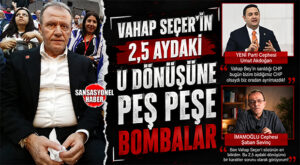 YANDI ORTALIK: MAYIS’TA ÖZGÜR ÖZEL, AĞUSTOS’TA KILIÇDAROĞLU… SEÇER’İN U DÖNÜŞÜ TARTIŞMA YARATTI! YENİ PARTİ VE İMAMOĞLU CEPHESİNDEN SEÇER’İN TAVRINA PEŞ PEŞE AÇIKLAMALAR…