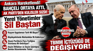 ANKARA’DAN SIZAN BOMBA DÜZENLEME: İTTİFAKLAR YENİDEN DÜZENLENİYOR, KAYYUM MODELİ RAFA KALKIYOR, MUHTARLIKLAR İÇİN KÖKLÜ DEĞİŞİKLİK GELİYOR! FLAŞ İDDİA…