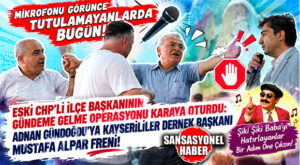 MİKROFONU GÖRÜNCE TUTULAMAYANLARDA BUGÜN! STK TOPLANTISINDA MİKROFONU GÖREN ESKİ CHP’Lİ BAŞKAN SİYASETE DALDI: ADNAN GÜNDOĞDU’DAN “UNUTULMADIM, BURADAYIM” ŞOVU!