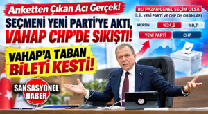 BOMBA ANKET ORTAYA ÇIKARDI! MERSİN’DE SEÇER-SEÇMEN MAKASI AÇILDI: SOSYAL DEMOKRAT TABANI YENİ PARTİ’YE KAYDI, SEÇER CHP’DE SIKIŞTI!