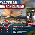 BOZYAZI’DAKİ YANGINDA SON DURUM! VALİLİK BİLANÇOYU PAYLAŞTI: BOZYAZI’DA 230 PERSONEL VE 7 HAVA ARACI ALEVLERLE SAVAŞIYOR