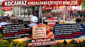 İYİ PARTİ MERSİN MİLLETVEKİLİ BURHANETTİN KOCAMAZ KIRSALDAKİ ÇİFTÇİYİ DİNLEDİ: “TÜRK ÇİFTÇİSİ SON NEFESİNDE!”