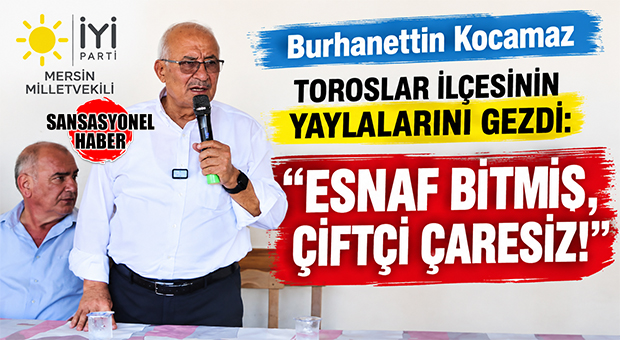 İYİ PARTİLİ BURHANETTİN KOCAMAZ DEĞİRMENDERE, AYVAGEDİĞİ VE GÖZNE’DE VATANDAŞI DİNLEDİ: “HER GEÇEN SENE, BİR ÖNCEKİ SENEYİ ARATIYOR!”