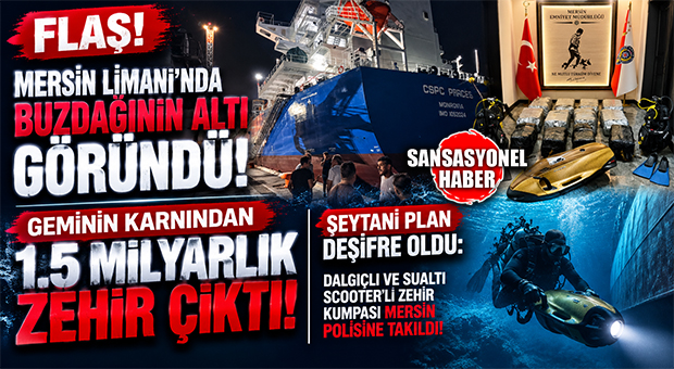 GÜNEY AMERİKA’DAN GELEN KARGO GEMİSİNE SUALTI DALIŞLI REKOR OPERASYON: DİBİNE ZULALANMIŞ 350 KİLO KOKAİN VE SUALTI SCOOTER’LARI ELE GEÇİRİLDİ! ESKİ PARAYLA TAM 1,5 KATRİLYON!