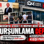 MERSİN BAŞSAVCILIĞI DUYURDU: YENİ PARTİ VE ÇAĞIN MEDYA ÜZERİNDEN MEDYA DÜNYASINA GÖZDAĞI VERMEK İSTEYEN ÇETE ÇÖKERTİLDİ! 4 KİŞİ TUTUKLANDI