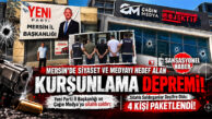 MERSİN BAŞSAVCILIĞI DUYURDU: YENİ PARTİ VE ÇAĞIN MEDYA ÜZERİNDEN MEDYA DÜNYASINA GÖZDAĞI VERMEK İSTEYEN ÇETE ÇÖKERTİLDİ! 4 KİŞİ TUTUKLANDI