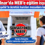 GÜLNAR’DA EĞİTİM İSYANI: İYİ PARTİ GÜLNAR İLÇE BAŞKANI YÜKSEL ÇELİK’TEN MEB’E SERT TEPKİ: “MEZUN ÖĞRENCİLERE BELEDİYELERİN ÜCRETSİZ KURSU HANGİ ZİHNİYETLE YASAKLANIYOR?”