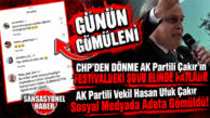 GÜNÜN GÖMÜLENİ: CHP’DEN DÖNME AK PARTİLİ VEKİL ÇAKIR’IN ŞOVU SOSYAL MEDYADA DUVARA TOSLADI!