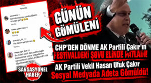 GÜNÜN GÖMÜLENİ: CHP’DEN DÖNME AK PARTİLİ VEKİL ÇAKIR’IN ŞOVU SOSYAL MEDYADA DUVARA TOSLADI!