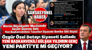 MERSİN’DE SEÇİM BİTTİ, KRİZ BAŞLADI… YENİ BAŞKANVEKİLİ GENÇ’İN TWİTTLERİ SİYASETE BOMBA GİBİ DÜŞTÜ! KULİSLER SALLANIYOR: YENİ BAŞKANVEKİLİ YENİ PARTİ’YE Mİ KATILACAK?