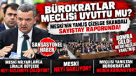 BOMBA GELDİ! SAYIŞTAY RAPORUYLA İFŞA OLDU… MESKİ MECLİSE YANLIŞ ÇİZELGE VERMİŞ! ŞOK SORU: MESKİ MİLYARLARCA LİRALIK BÜTÇEDE NEYİ SAKLIYOR? MESKİ’DEKİ SAYIŞTAY DEPREMİ MECLİSİ SALLADI!